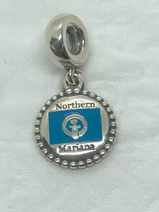 Pandora Jewelry - ✨ ✨Pandora Flag of the Northern Mariana Islands Exclusive Dangle charm